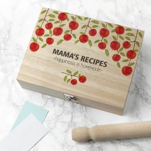 Personalised Orchard Recipe Box