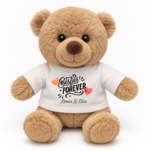 Personalised Kid's Besties Forever Teddy Bear